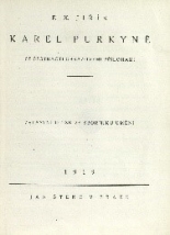 Book cover: Karel Purkyně